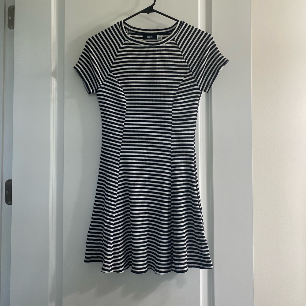 BDG Striped Swing Dress- Women’s Petite Small